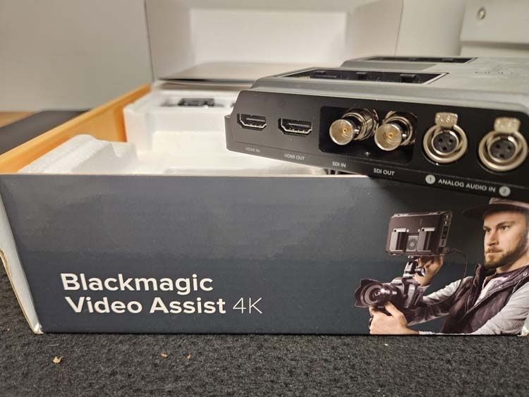 Monitor/gravador - Blackmagic Video Assist 4K