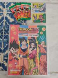 Dragon Ball Universal album + cartas + packs