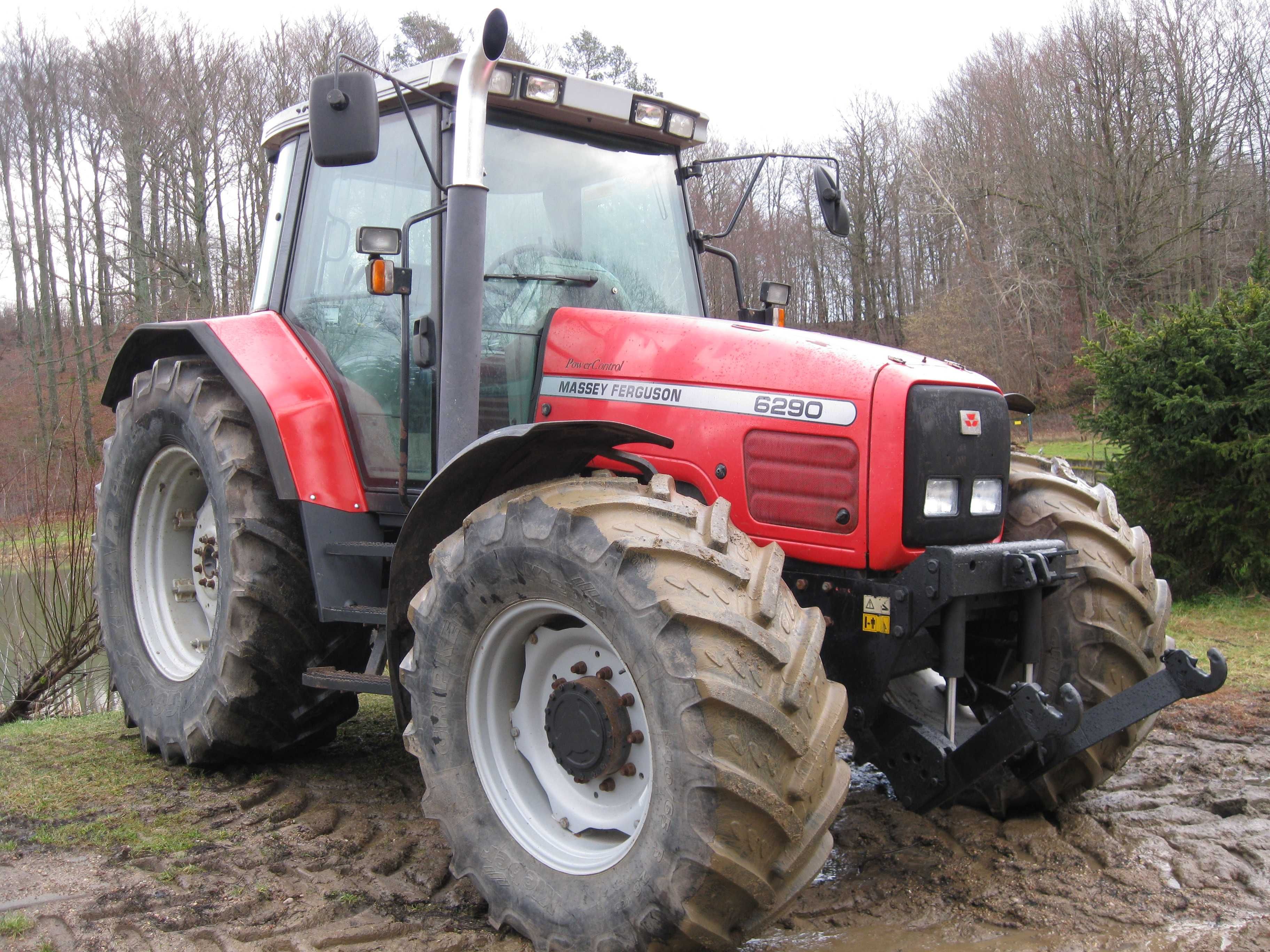 Massey Ferguson 6290, 2001r, hamulce powietrzne, 6280, okazyjna cena