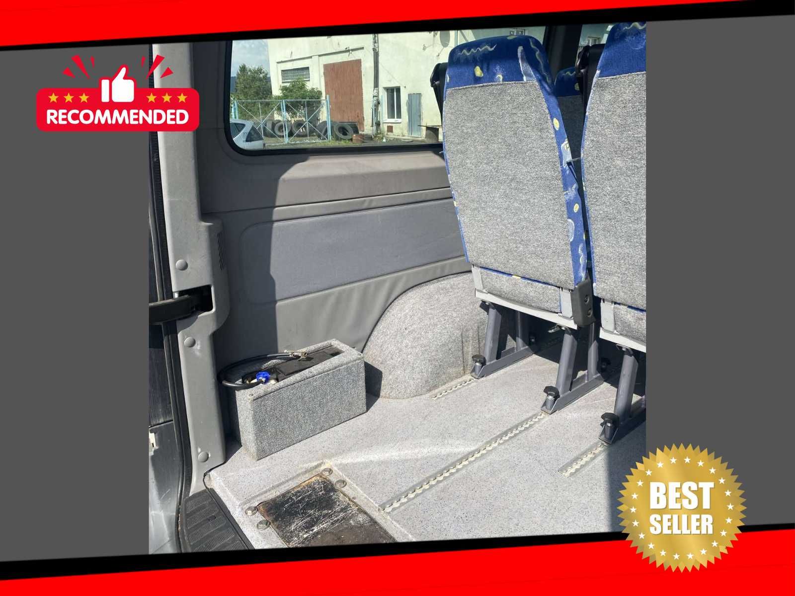 Оренда Volkswagen Crafter 2009 — 8 пасажирів + водій, автомат, ДИЗЕЛЬ
