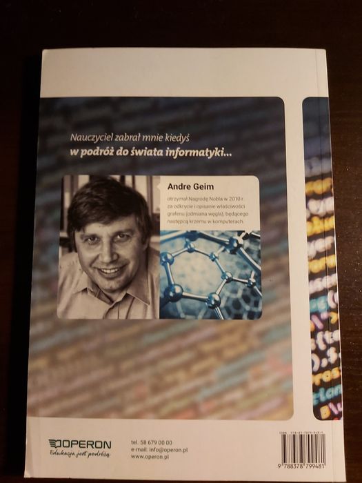 Podręcznik Informatyka 1 wyd. Operon  Zakres podstawowy Reforma 2019