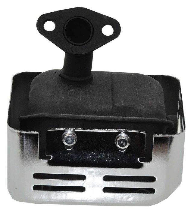 Глушитель генератора, мотоблока 168F хром (6,5Hp), gen497