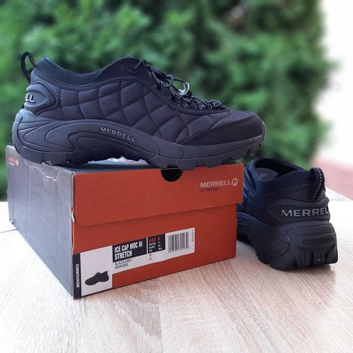 Merrell Ice Cap Moc IIІ Stretch Low мужские термо кроссовки еврозима