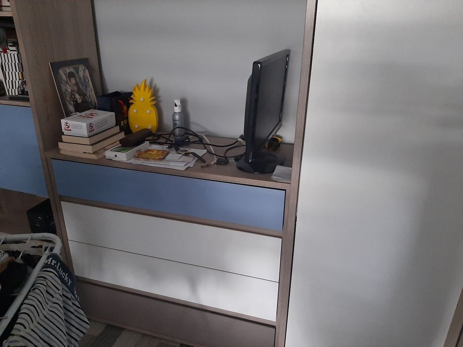 Regał dziecięcy,  może też być młodzieżowy długość 155