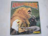 Caderneta completa : Animais Selvagens com poster