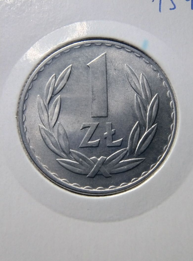 PRL 1 złoty 1949 rok okołomennicza