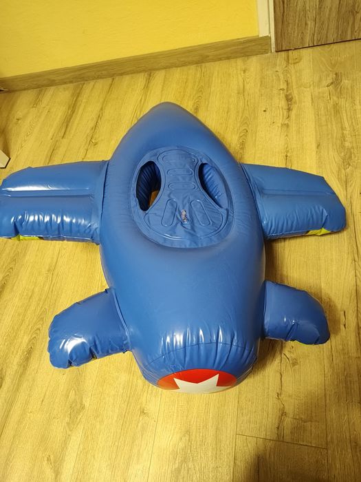 Dmuchany nadmuchiwany materac do pływania koło samolot