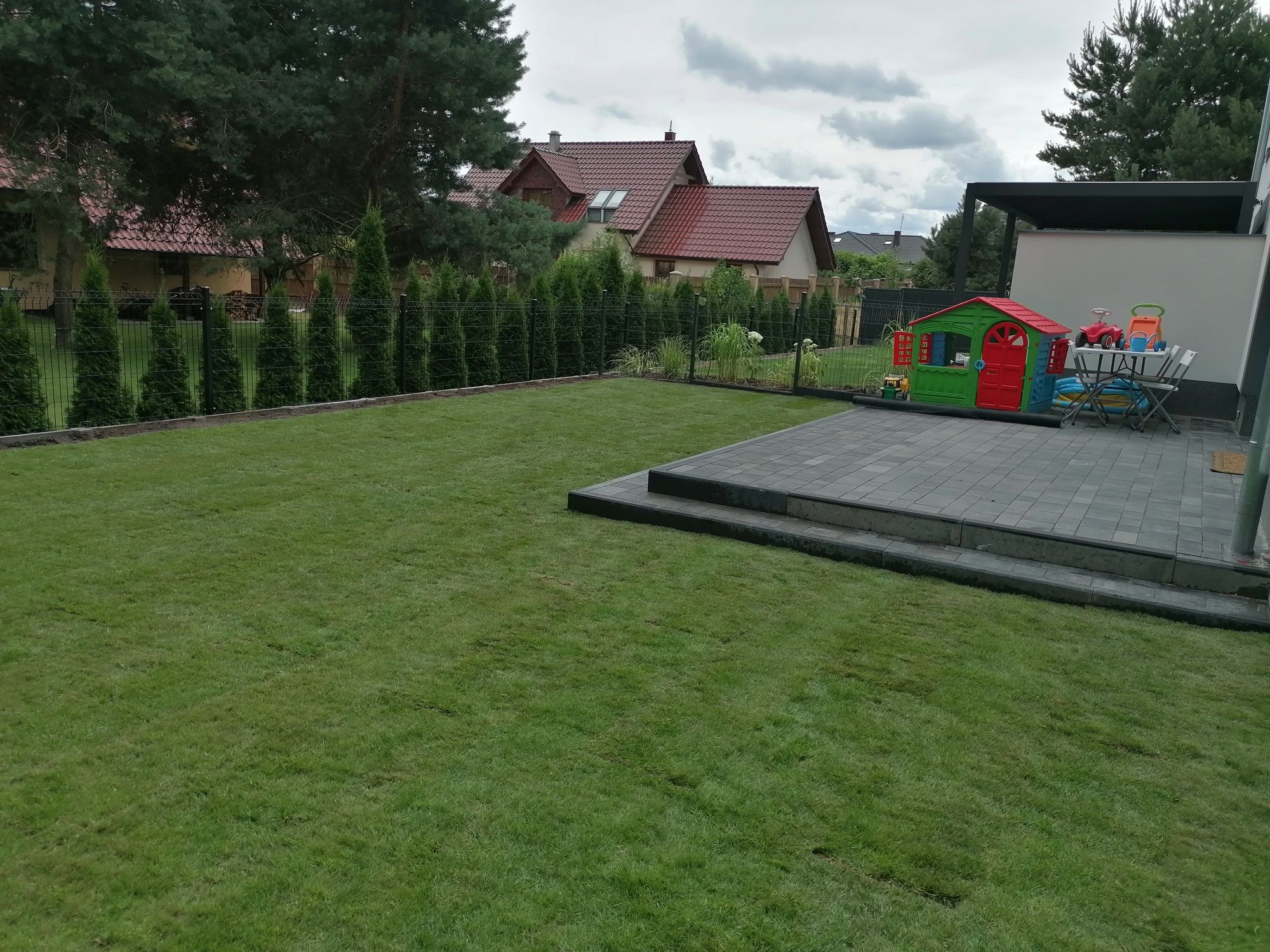 Usługi brukarskie, zakladanie trawników