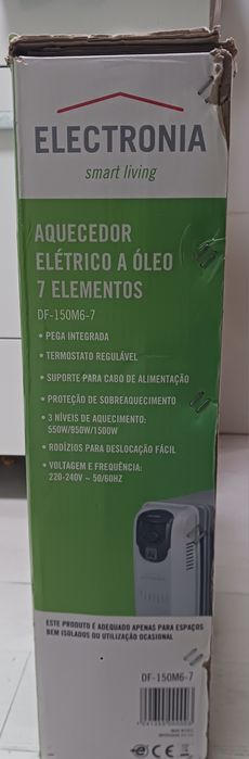 Aquecedor óleo 1500w