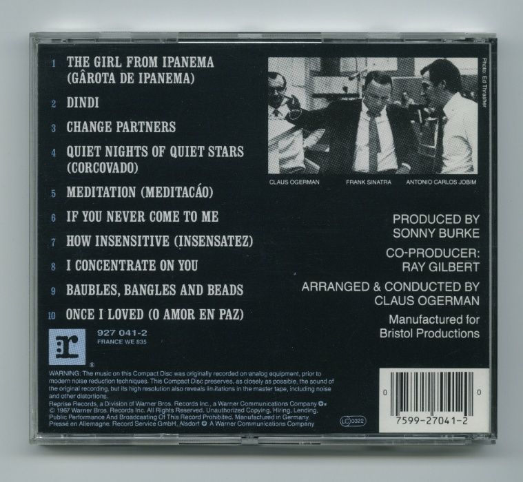 3 CD's - Frank Sinatra (1 duplo)