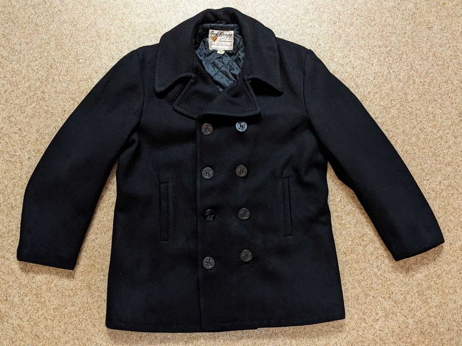 Винтажный бушлат Fox Knapp Peacoat, 60-70 годы