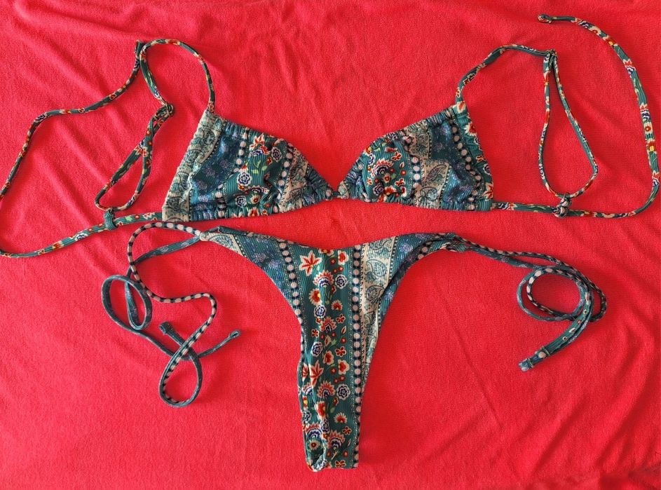 Bikini S/M ajustável biquini completo