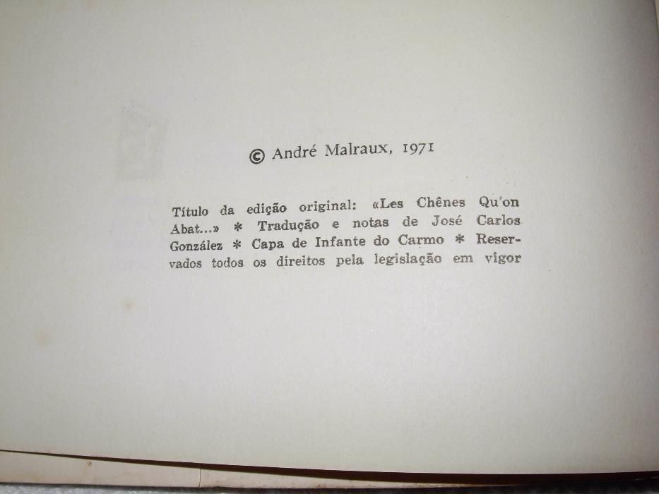 Quando os Robles se abatem - André Malraux