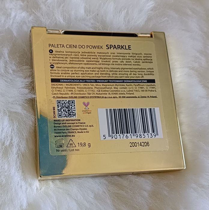 Eveline paletka do makijażu oczu Sparkle