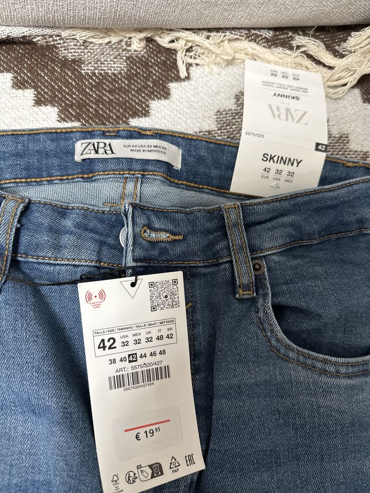 Продам чоловічі джинси скіні ZARA, 42 розміру(наш 48), нові