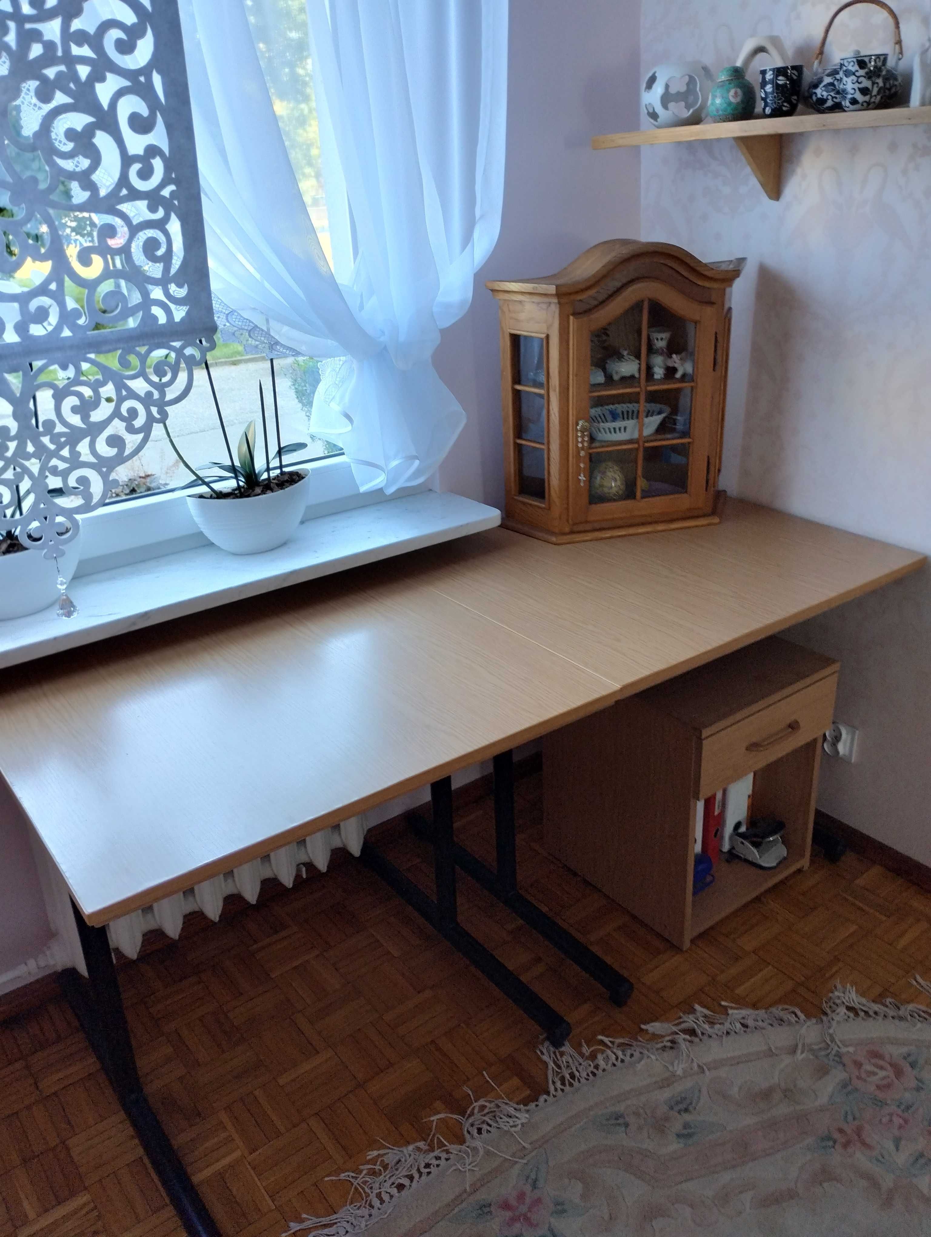 BIURKO dla ucznia + szafka pod stół, STÓŁ do biura