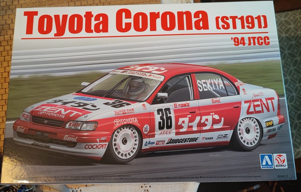 1:24 Beemax/Aoshima Toyota Corona ZENT