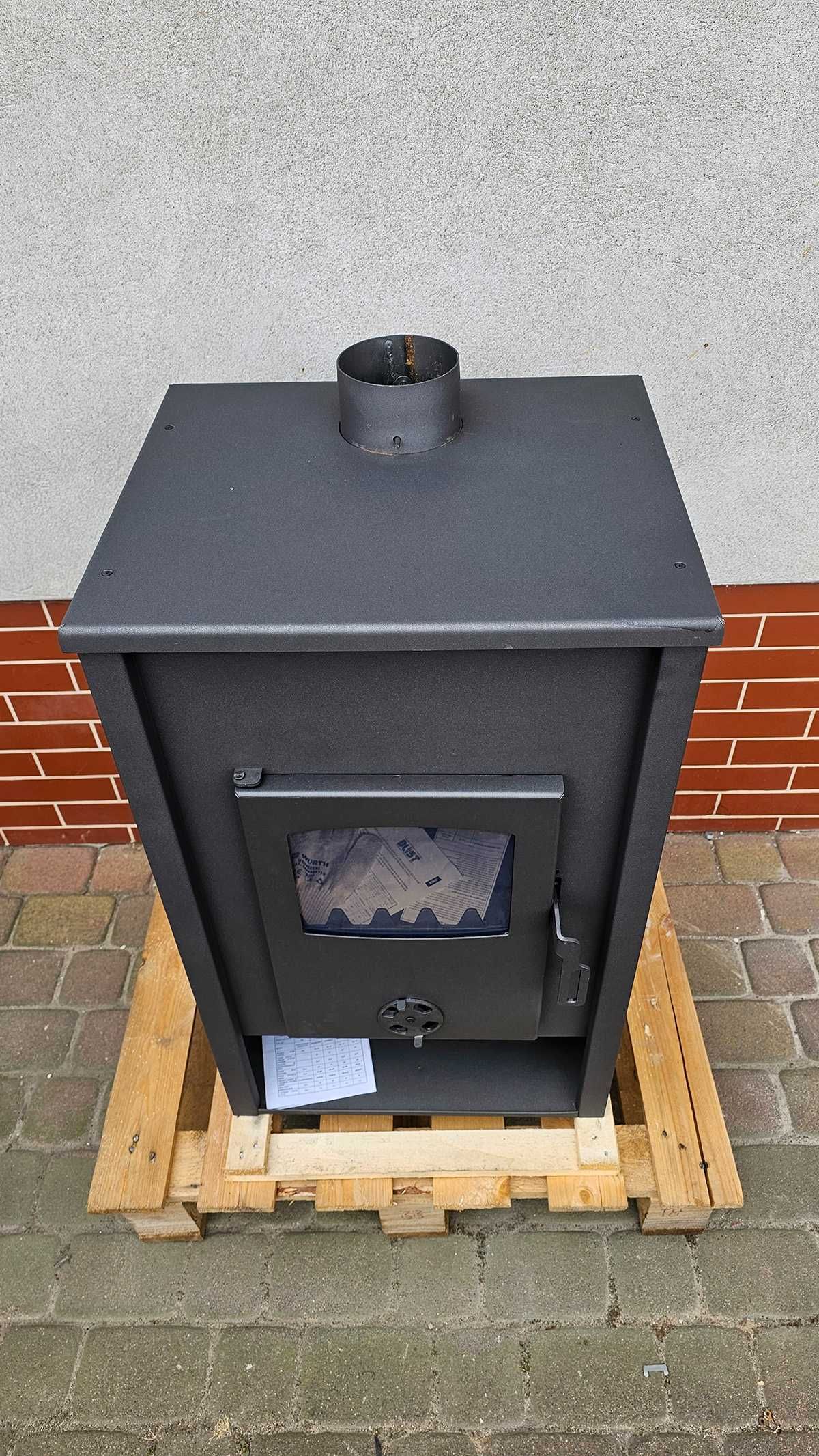 PIEC kominek koza B22 E 22kW z płaszczem wodnym - NOWE - EKOPROJEKT