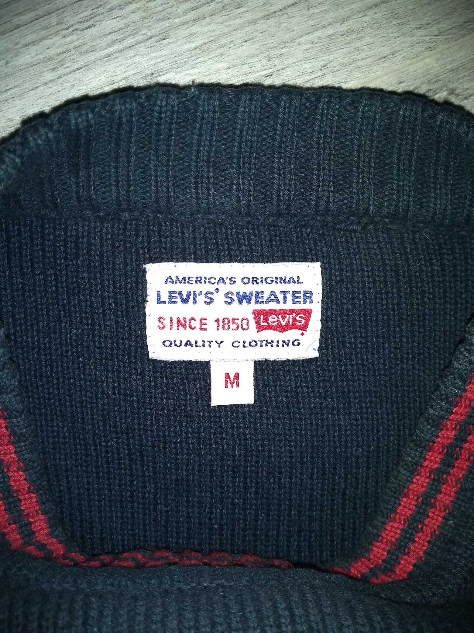 Granatowy sweter Levi'S M