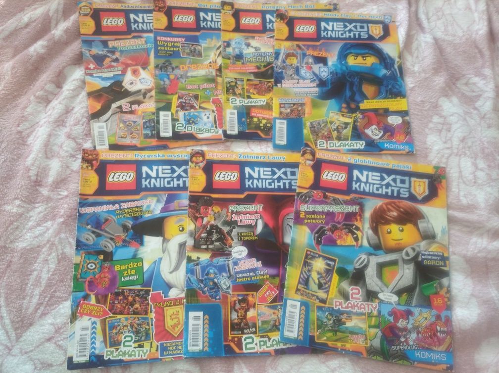 Magazyny już LEGO Nexo knight z 2016 r.