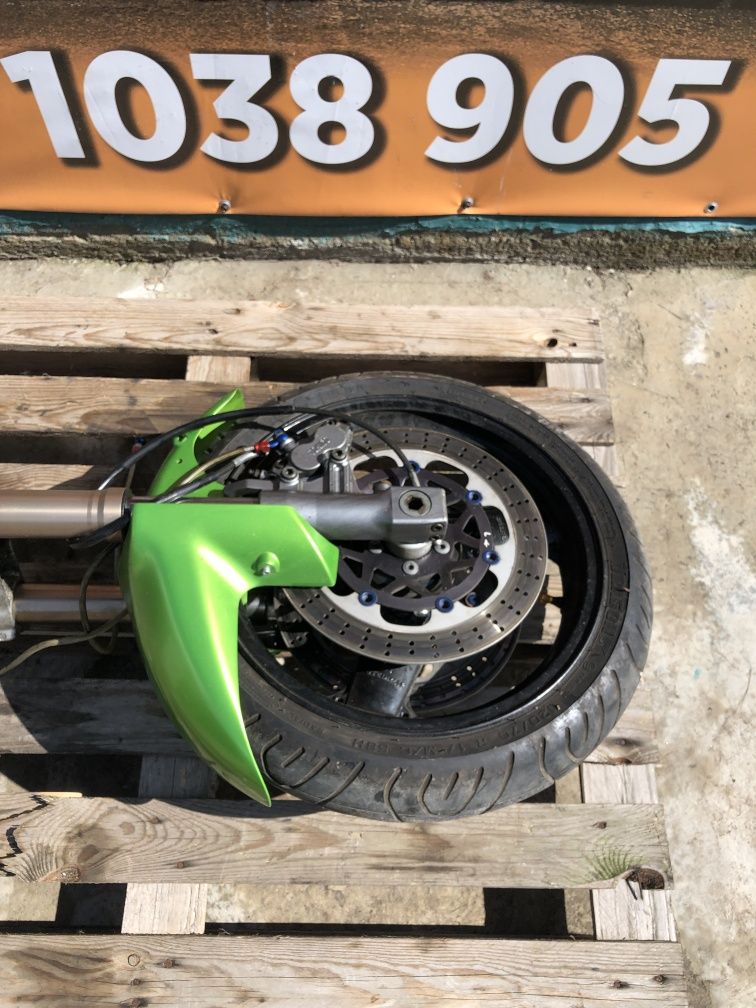 Вилка в сборе Kawasaki ninja zx9r колесо перья траверсы крыло