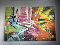 Obraz na płótnie graffiti