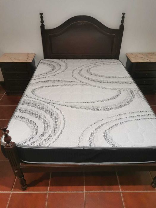 Colchao casal novo