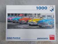 Puzzle Panorama Auta