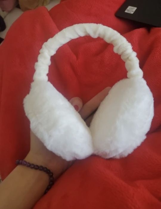 Теплі зимові навушники хутряні