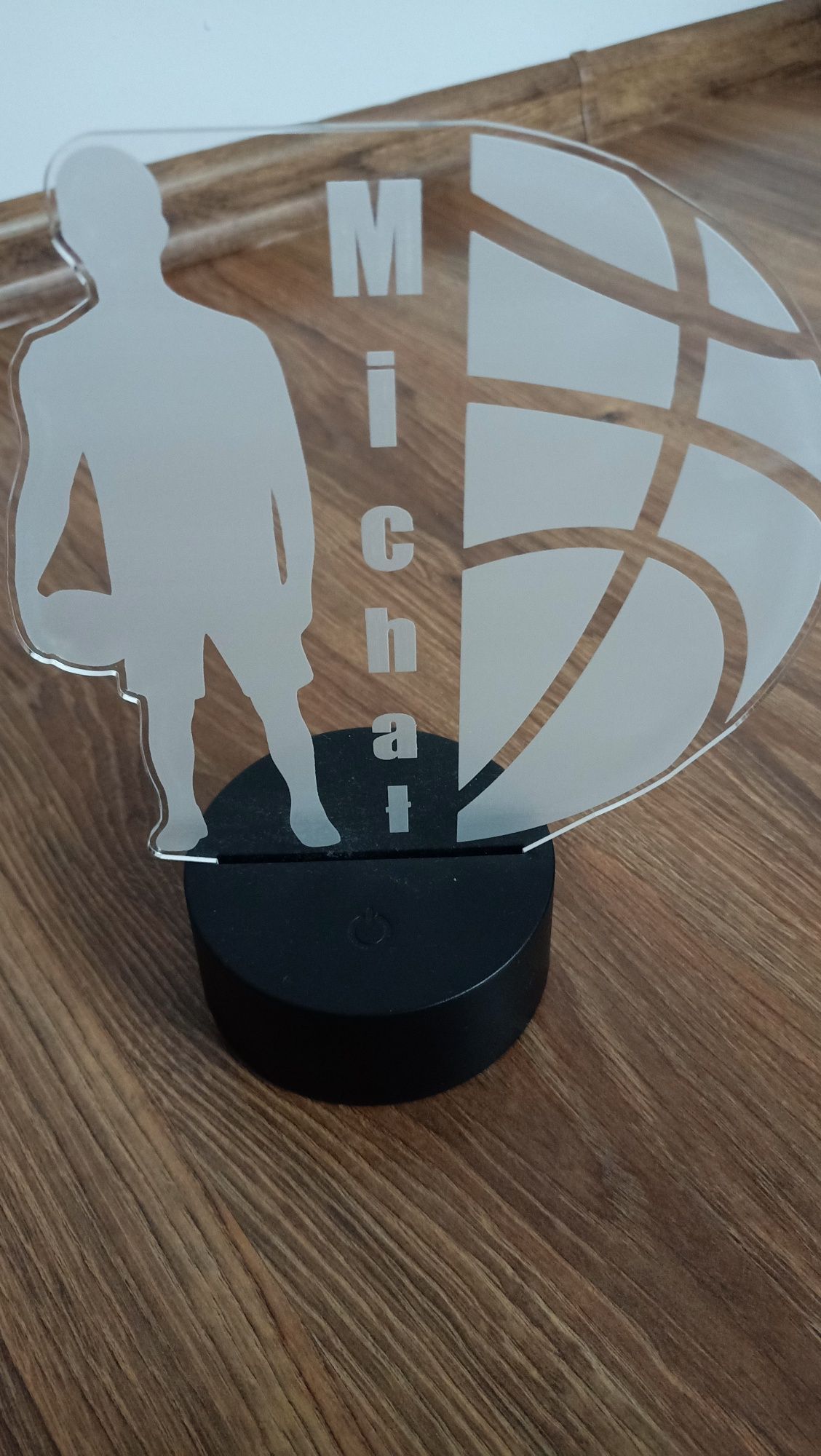 Nowa Lampka RGB koszykówka Michał