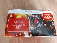 Lampki Led 300 niebieskie 16m