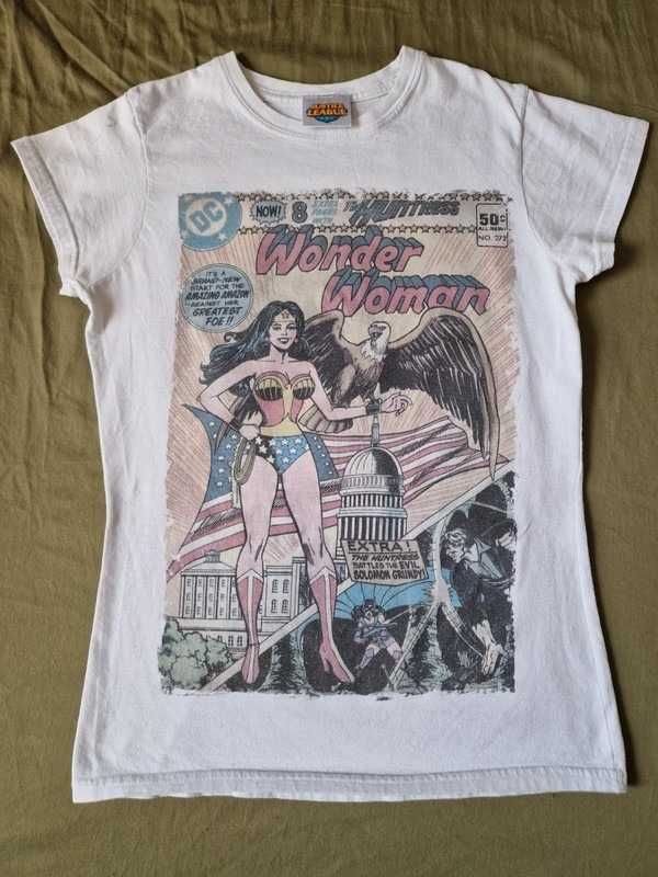 Primark Justice league T-shirt damski Wonder Woman