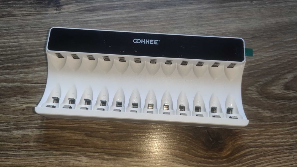 OOHHEE Інтелектуальний зарядний пристрій для акумуляторів AA AAA