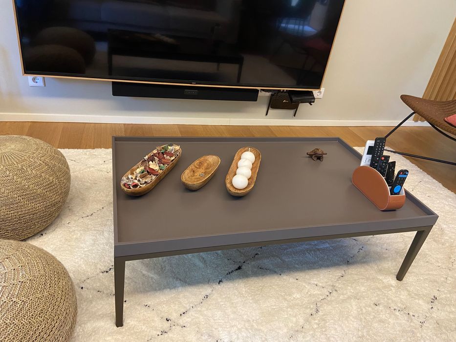 Mesa de centro estar/Tv Laçado Mate