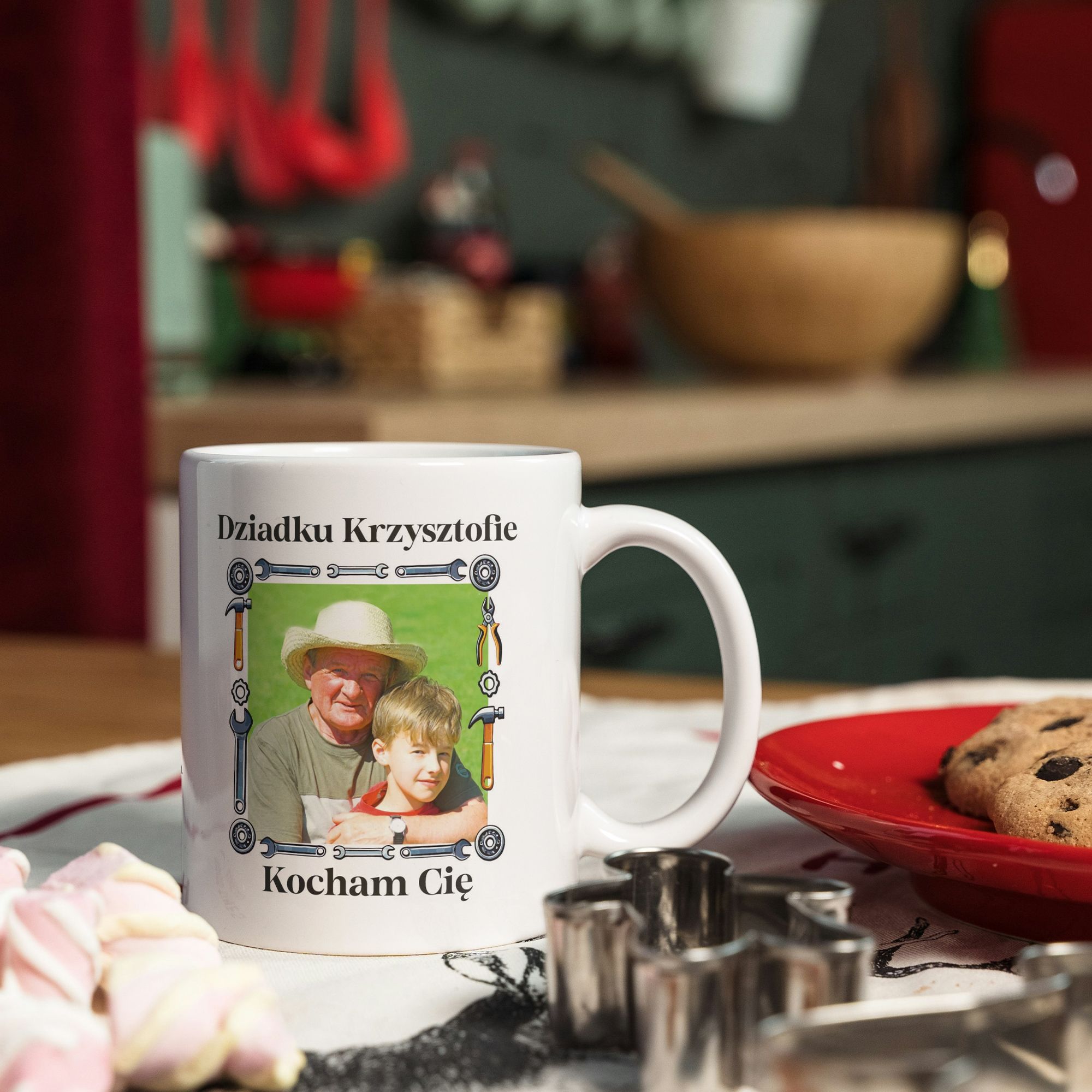 Kubek na Dzień Dziadka personalizowany z Twoim zdjęciem dla Dziadka