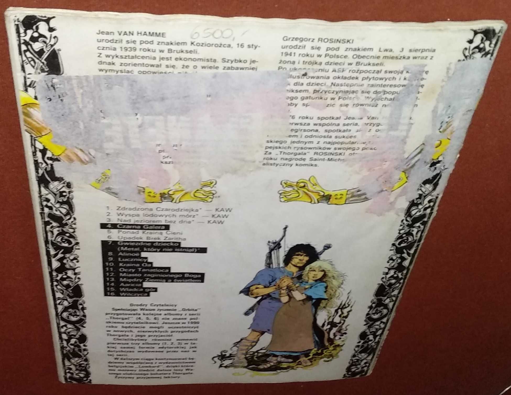 Thorgal: Czarna Galera Tom 4