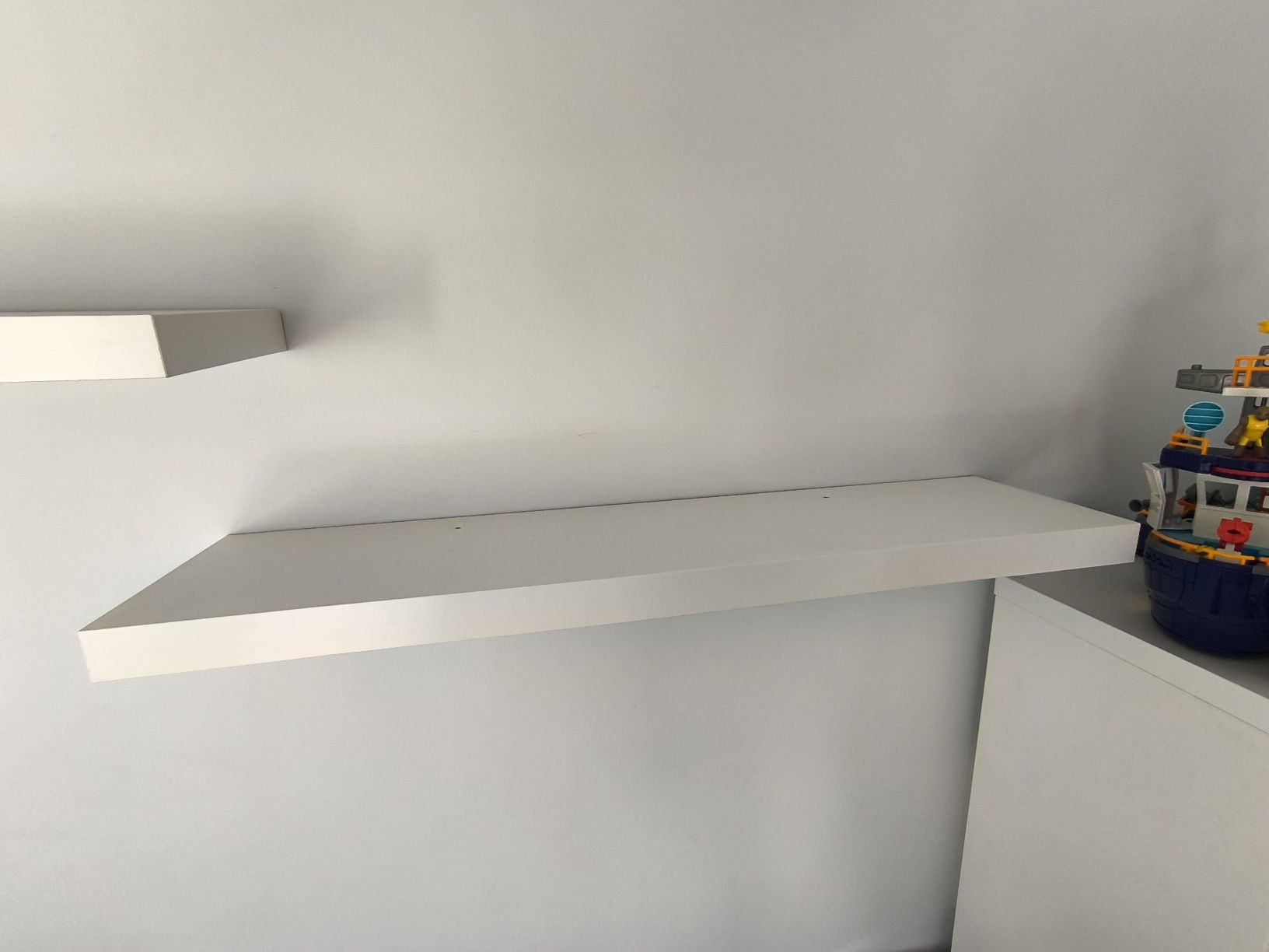 Półka ścienna, biały, 110x26 cm lack ikea