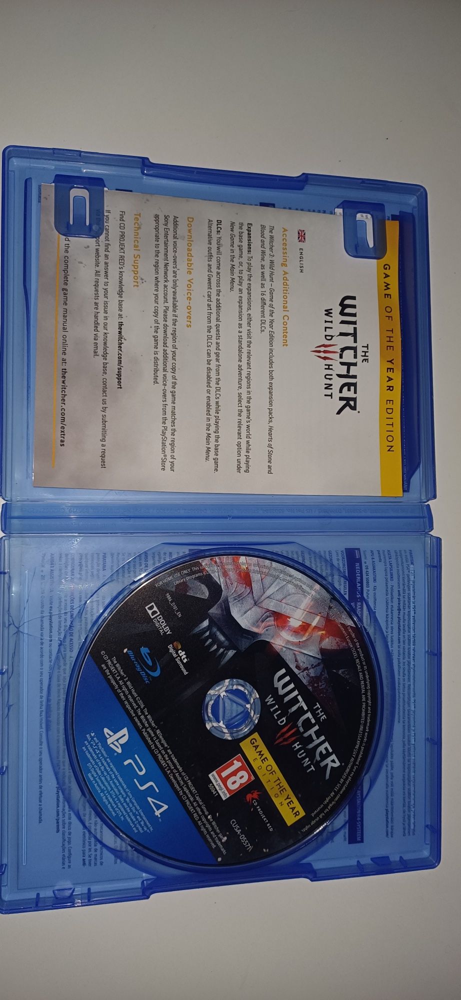 Wiedzmin Dziki Gon pl na ps4