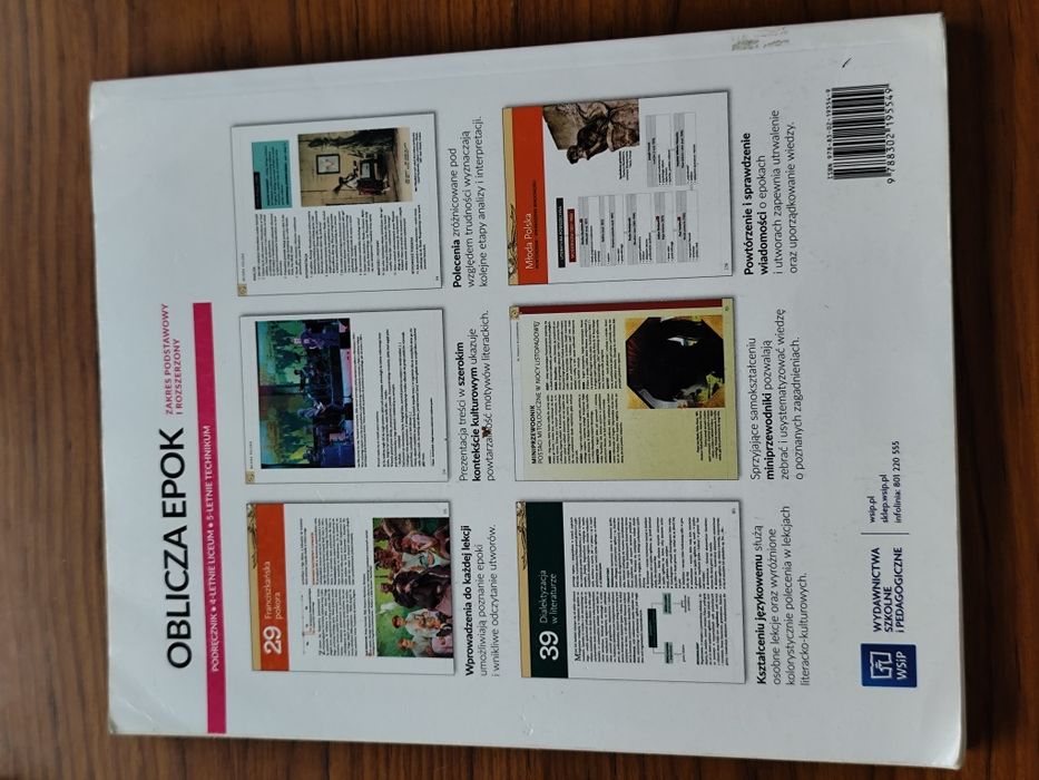 Język polski oblicza epok 3.1, wsip