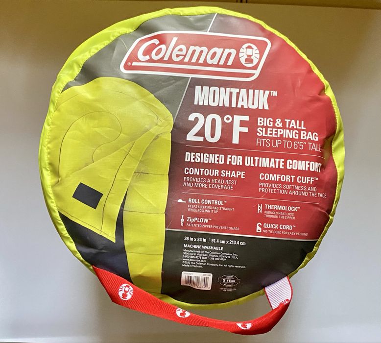 Два нових спальних мішка Coleman