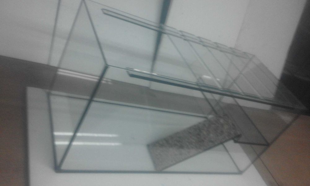 Aqaterrarium na żółwia wodno lądowego 80x40x60. Także na każdy wymiar.