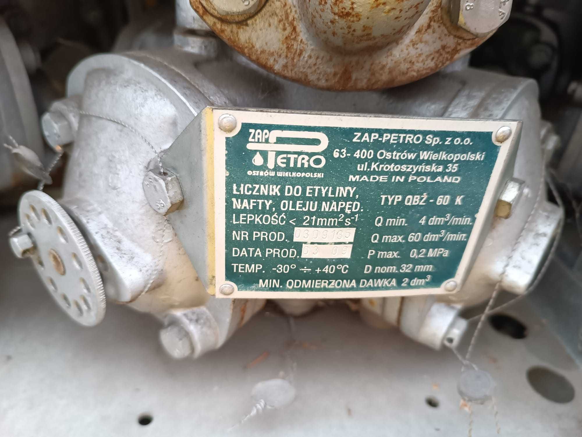 *Dystrybutor paliwa , odmierzacz paliw ciekłych  Zap Petro