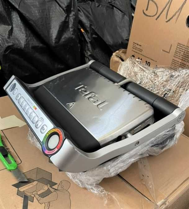 Прижимной гриль електро Тефаль 705 новый Германия сток