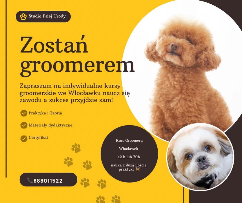 Kurs psiego fryzjera/groomer