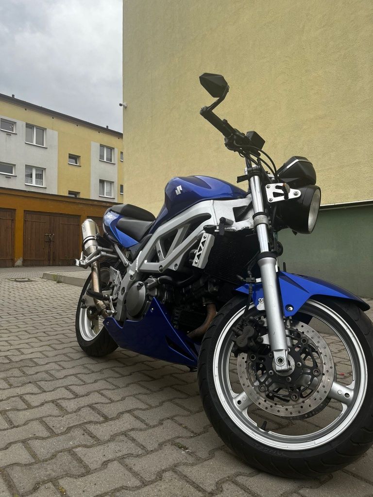 SV650 N 2005 | zarejestrowana na A2 | nowe sprzęgło i rozrząd