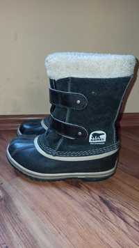 Buty dziecięce zimowe śniegowce Sorel rozmiar 31