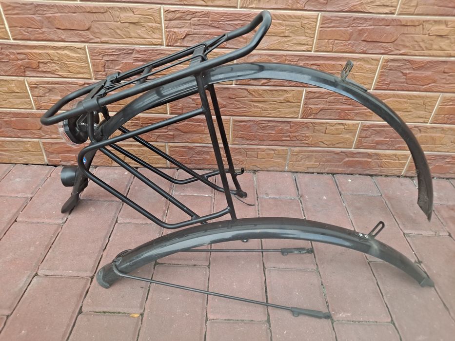 Bagażnik do roweru z blotnikami