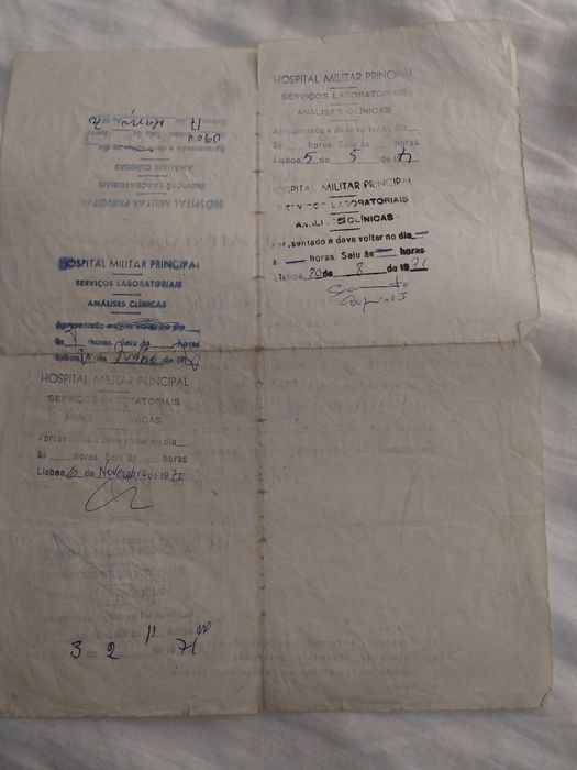 Liga dos combatentes -Guia atestado -combatente da Grande Guerra