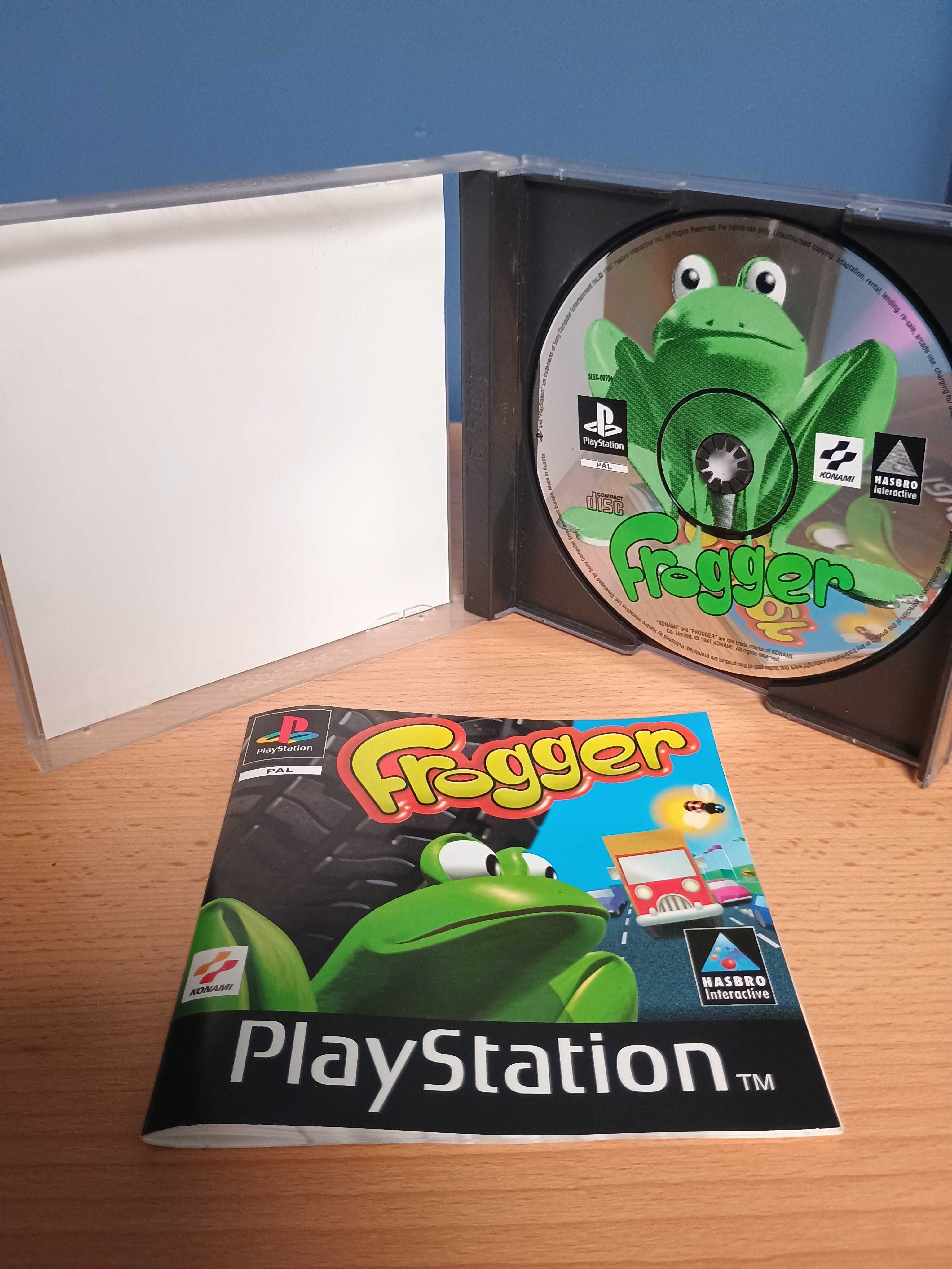 Frogger PSX PS1 3XA komplet