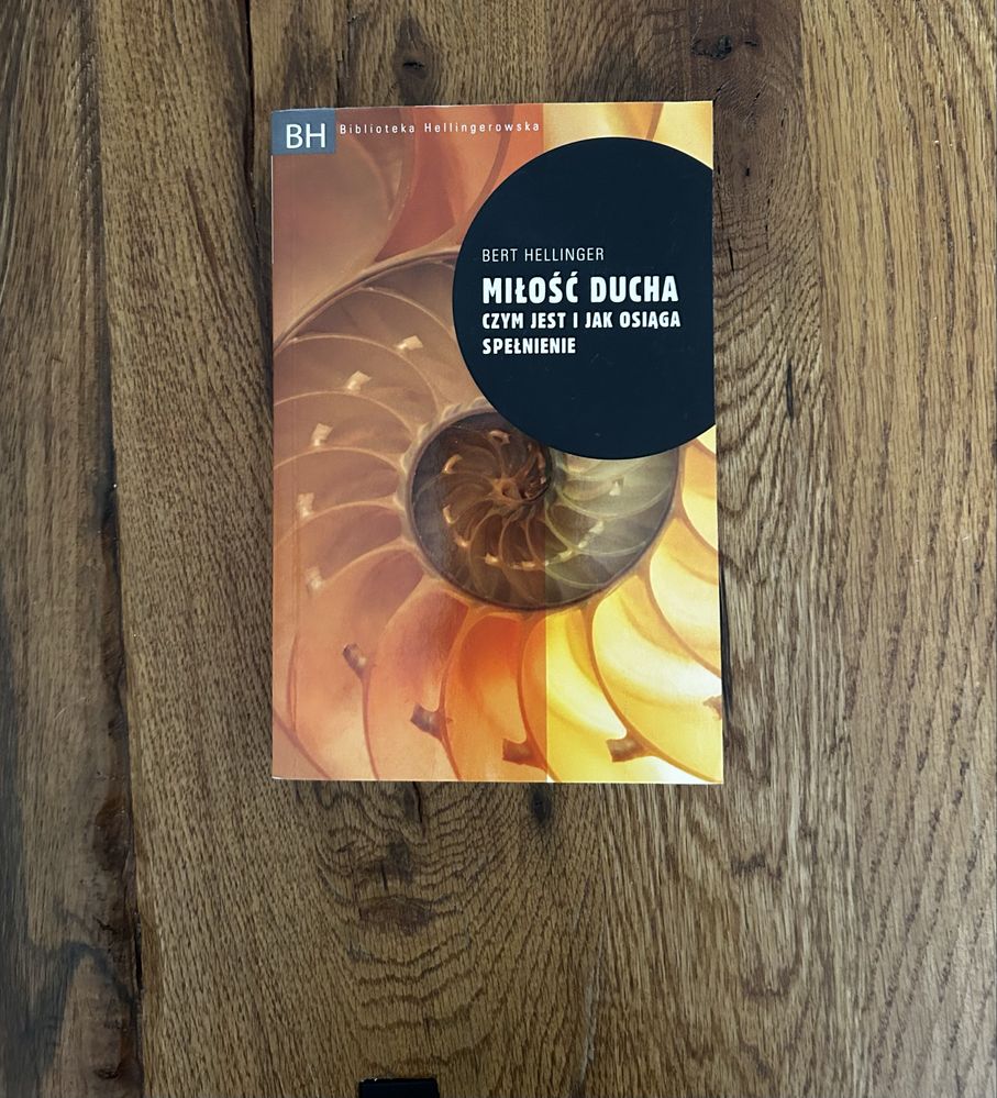 Książka „Miłość ducha” Bert Hellinger